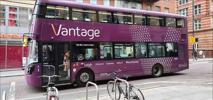 First Manchester Volvo B5LH Wright 39243 Vantage